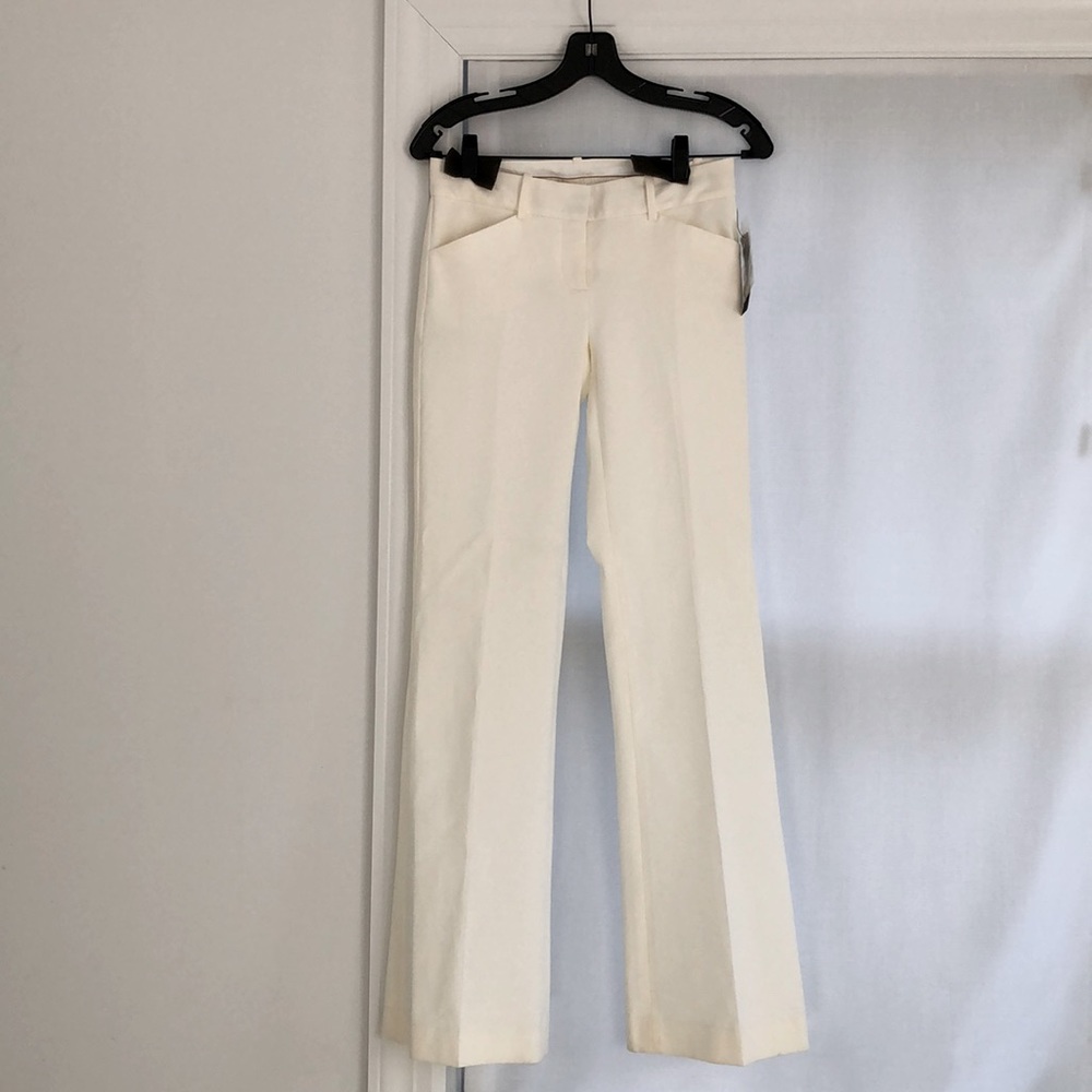 NWT Theory off white pant size 0